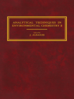 Analytical Techniques in Environmental Chemistry 2: Proceedings of the Second International Congress, Barcelona, Spain, November 1981