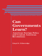 Can Governments Learn?: American Foreign Policy and Central American Revolutions