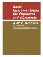 Basic Instrumentation for Engineers and Physicists: The Commonwealth and International Library: Applied Electricity and Electronics Division