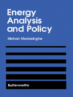 Energy Analysis and Policy: Selected Works