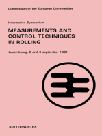 Information Symposium Measurement and Control Techniques in Rolling: Luxembourg, 2 and 3 September 1981