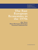 The East European Economies in the 1970s: Butterworths Studies in International Political Economy