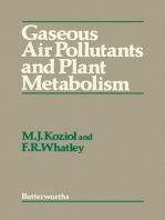 Gaseous Air Pollutants and Plant Metabolism