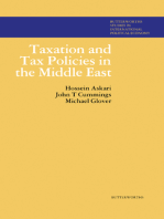 Taxation and Tax Policies in the Middle East: Butterworths Studies in International Political Economy
