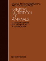 Mineral Nutrition of Animals: Studies in the Agricultural and Food Sciences