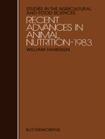 Recent Advances in Animal Nutrition—1983: Studies in the Agricultural and Food Sciences