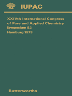 XXIVth International Congress of Pure and Applied Chemistry: Main Section Lectures Presented at Two Joint Symposia Held During the Above Congress at Hamburg, Federal Republic of Germany, 2–8 September 1973