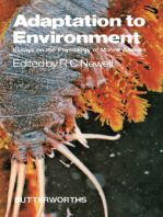 Adaptation to Environment: Essays on the Physiology of Marine Animals