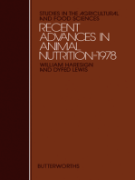 Recent Advances in Animal Nutrition– 1978: Studies in the Agricultural and Food Sciences