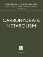 Carbohydrate Metabolism: Comprehensive Biochemistry
