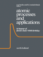 Atomic Processes and Application: In Honour of David R. Bates' 60th Birthday