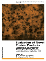 Evaluation of Novel Protein Products: Proceedings of the International Biological Programme (IBP) and Wenner-Gren Center Symposium Held in Stockholm, September 1968