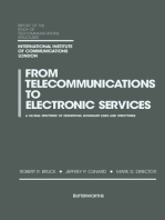 From Telecommunications to Electronic Services: A Global Spectrum of Definitions, Boundary Lines, and Structures