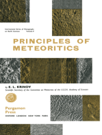 Principles of Meteoritics: International Series of Monographs on Earth Sciences