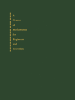 A Course of Mathematics for Engineers and Scientists: Volume 1