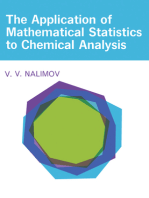 The Application of Mathematical Statistics to Chemical Analysis