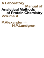 A Laboratory Manual of Analytical Methods of Protein Chemistry: Volume 4