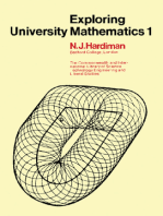 Exploring University Mathematics: Lectures Given at Bedford College, London