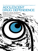 The Pharmacological and Epidemiological Aspects of Adolescent Drug Dependence: Proceedings of the Society for the Study of Addiction, London, 1 and 2 September 1966