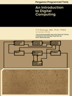 An Introduction to Digital Computing: Pergamon Programmed Texts