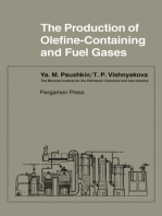 The Production of Olefine-Containing and Fuel Gases