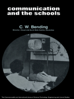 Communication and the Schools: The Commonwealth and International Library: Education and Educational Research