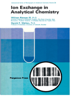 Ion Exchange in Analytical Chemistry