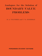 Analogues for the Solution of Boundary-Value Problems: International Tracts in Computer Science and Technology and Their Application