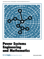 Power Systems Engineering and Mathematics: International Series of Monographs in Electrical Engineering