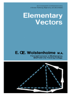 Elementary Vectors: The Commonwealth and International Library: Mathematics Division