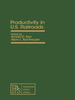 Productivity in U.S. Railroads: Proceedings of a Symposium Held at Princeton University, July 27-28, 1977
