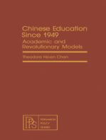 Chinese Education Since 1949: Academic and Revolutionary Models
