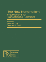 The New Nationalism: Implications for Transatlantic Relations