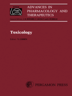 Toxicology: Proceedings of the 7th International Congress of Pharmacology, Paris, 1978
