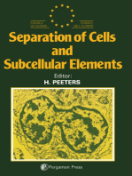 Separation of Cells and Subcellular Elements: Proceedings of a Meeting Organised by EFRAC (European Working Party for the Separation and Detection of Biological Fractions), Sponsored by the Committee for Science and Technology of the Council of Europe, Brussels, 4-5 May 1979