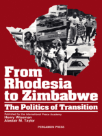 From Rhodesia to Zimbabwe: The Politics of Transition