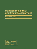 Multinational Banks and Underdevelopment: Pergamon Policy Studies on International Development