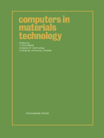 Computers in Materials Technology: Proceedings of the International Conference Held at the Institute of Technology, Linköping University, Sweden, June 4-5, 1980
