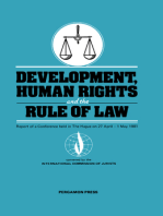 Development, Human Rights and the Rule of Law: Report of a Conference Held in the Hague on 27 April—1 May 1981