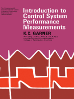 Introduction to Control System Performance Measurements: The Commonwealth and International Library: Automatic Control Division