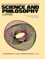 Dialogues on Fundamental Questions of Science and Philosophy: The Commonwealth and International Library: Dialogues on Fundamental Questions of Science and Philosophy