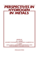 Perspectives in Hydrogen in Metals: Collected Papers on the Effect of Hydrogen on the Properties of Metals and Alloys