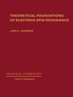 Theoretical Foundations of Electron Spin Resonance: Physical Chemistry: A Series of Monographs