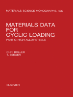 Materials Data for Cyclic Loading: High-Alloy Steels