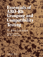 Essentials of ABO -Rh Grouping and Compatibility Testing: Theoretical Aspects and Practical Application