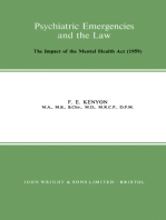 Psychiatric Emergencies and the Law: The Impact of the Mental Health Act (1959)