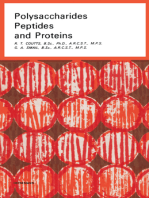 Polysaccharides Peptides and Proteins