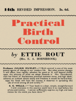 Practical Birth Control: Being a Revised Version of Safe Marriage
