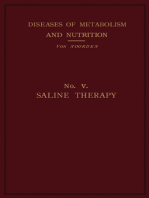 Saline Therapy: Clinical Treatises on the Pathology and Therapy of Disorders of Metabolism and Nutrition