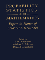 Probability, Statistics, and Mathematics: Papers in Honor of Samuel Karlin